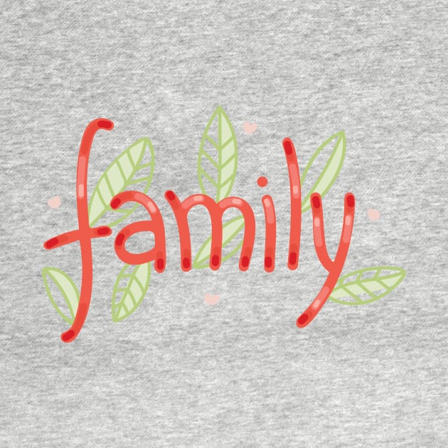 Family - Digitally Handwritten Graphics GC-095 by GraphicCharms